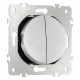 Выключатель жалюзи Arte Milano 202.38-2.silver