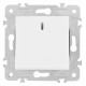 Выключатель одноклавишный с подсветкой Arte Milano 203.31-1.white