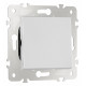 Выключатель одноклавишный проходной Arte Milano 203.32-1.silver