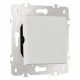 Переключатель одноклавишный перекрестный Arte Milano 203.34-1.white