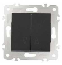 Выключатель жалюзи Arte Milano 203.38-2.black