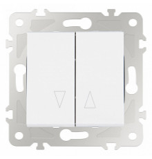 Выключатель жалюзи Arte Milano 203.38-2.white
