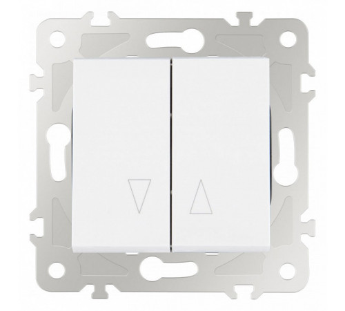 Выключатель жалюзи Arte Milano 203.38-2.white Выключатель жалюзи Arte Milano 203.38-2.white