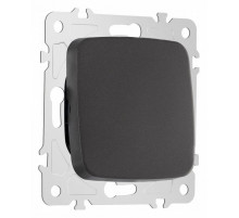 Выключатель двухклавишный проходной Arte Milano 205.32-2.black