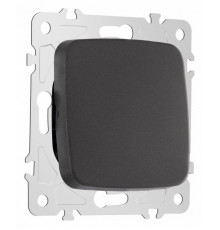Переключатель одноклавишный перекрестный Arte Milano 205.34-1.black
