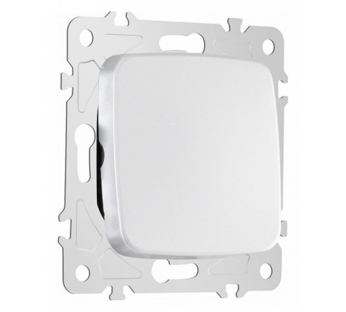 Переключатель одноклавишный перекрестный Arte Milano 205.34-1.silver