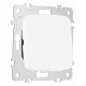 Переключатель одноклавишный перекрестный Arte Milano 205.34-1.white