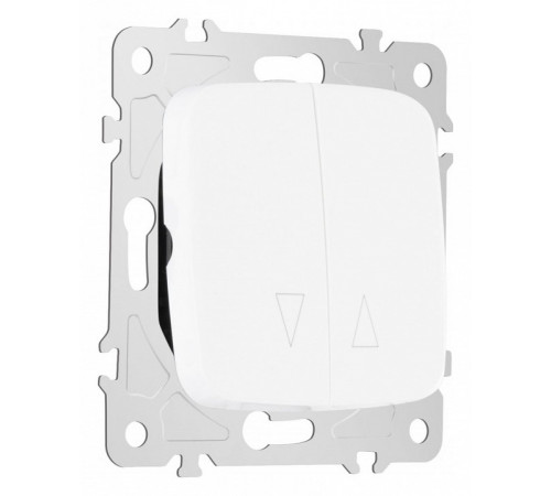 Выключатель жалюзи Arte Milano 205.38-2.white Выключатель жалюзи Arte Milano 205.38-2.white