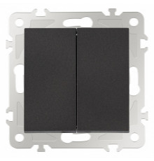 Выключатель одноклавишный Arte Milano 206.30-1.black