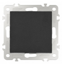Переключатель одноклавишный перекрестный Arte Milano 206.34-1.black