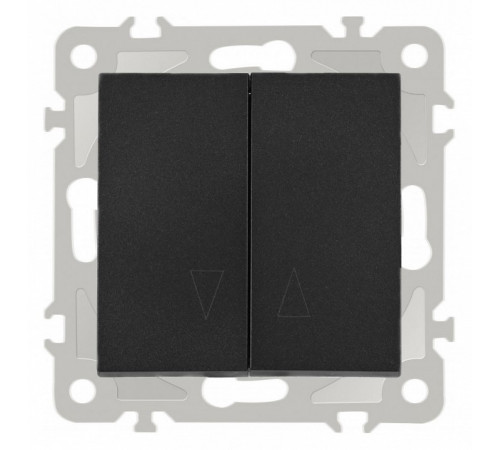 Выключатель жалюзи Arte Milano 206.38-2.black