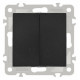 Выключатель жалюзи Arte Milano 206.38-2.black