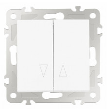 Выключатель жалюзи Arte Milano 206.38-2.white