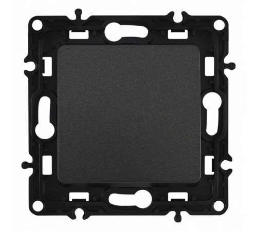 Переключатель одноклавишный перекрестный Arte Milano 217.34-1.black