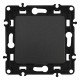 Переключатель одноклавишный перекрестный Arte Milano 217.34-1.black