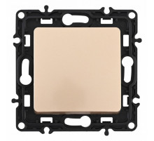 Переключатель одноклавишный перекрестный Arte Milano 217.34-1.shampan