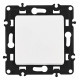 Переключатель одноклавишный перекрестный Arte Milano 217.34-1.white