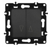 Выключатель жалюзи Arte Milano 217.38-2.black