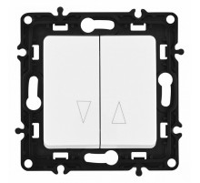 Выключатель жалюзи Arte Milano 217.38-2.white