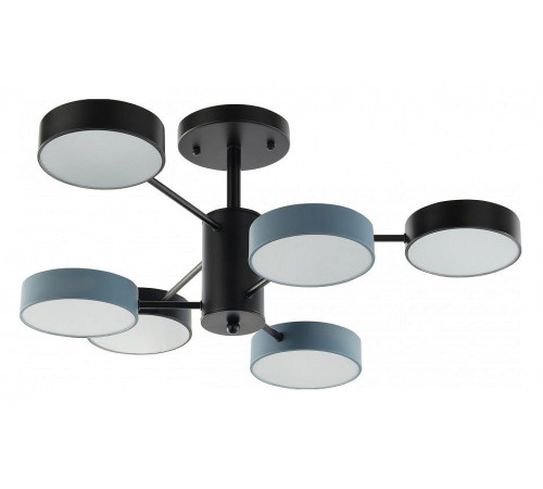 Люстра на штанге Arte Milano Ferrara 250906/6B Bk/Gr Люстра на штанге Arte Milano Ferrara 250906/6B Bk/Gr