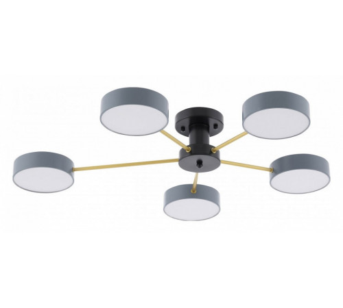 Потолочная люстра Arte Milano Ferrara 252006/5 Bk/Gr Потолочная люстра Arte Milano Ferrara 252006/5 Bk/Gr
