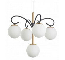 Подвесная люстра Arte Milano Neapolis 273808/4+1 BK/GD