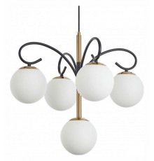 Подвесная люстра Arte Milano Neapolis 273808/4+1 BK/GD
