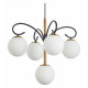 Подвесная люстра Arte Milano Neapolis 273808/4+1 BK/GD