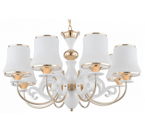 Подвесная люстра Arte Milano Florentia-1097 301097/8 Wh/Gd