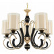 Подвесная люстра Arte Milano Florentia 302237/5 Bk/Gd