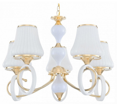 Подвесная люстра Arte Milano Florentia-2387 302387/5 Wh/Gd