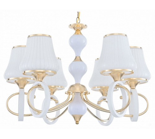 Подвесная люстра Arte Milano Florentia-2387 302387/6 Wh/Gd