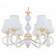 Подвесная люстра Arte Milano Florentia-2387 302387/6 Wh/Gd