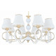 Подвесная люстра Arte Milano Florentia-2387 302387/8 Wh/Gd
