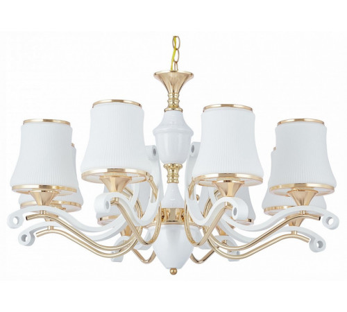 Подвесная люстра Arte Milano Florentia-3987 303987/8 Wh/Gd Подвесная люстра Arte Milano Florentia-3987 303987/8 Wh/Gd