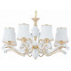 Подвесная люстра Arte Milano Florentia-3987 303987/8 Wh/Gd