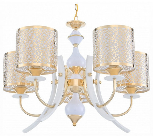Подвесная люстра Arte Milano Florentia-6067 306067/5 Wh/Gd