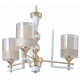 Подвесная люстра Arte Milano Florentia-6087 306087/3 Wh/Gd