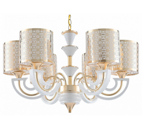 Подвесная люстра Arte Milano Florentia-8857 308857/6 Wh/Gd Подвесная люстра Arte Milano Florentia-8857 308857/6 Wh/Gd