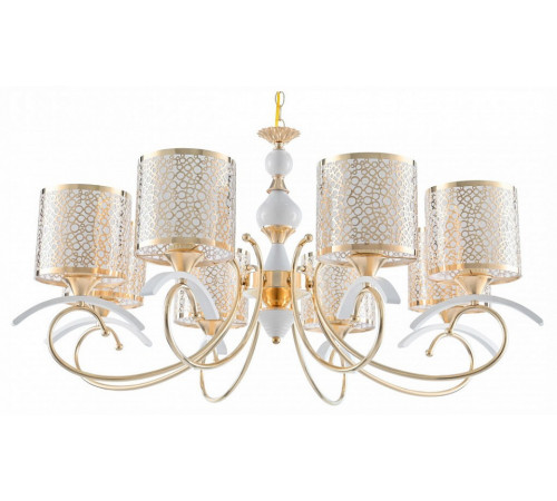 Подвесная люстра Arte Milano Florentia-9787 309787/8 Wh/Gd Подвесная люстра Arte Milano Florentia-9787 309787/8 Wh/Gd
