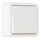 Выключатель одноклавишный Arte Milano 310.30-1.white