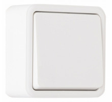 Выключатель двухклавишный проходной Arte Milano 310.32-2.white