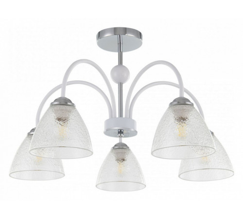 Люстра на штанге Arte Milano Napoli 321410/5 CR+WH