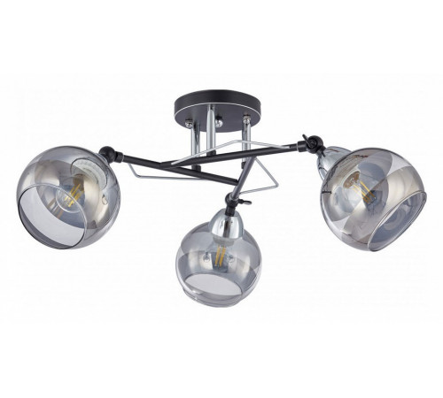 Потолочная люстра Arte Milano Amalfi 323685/3B BK+CR Потолочная люстра Arte Milano Amalfi 323685/3B BK+CR
