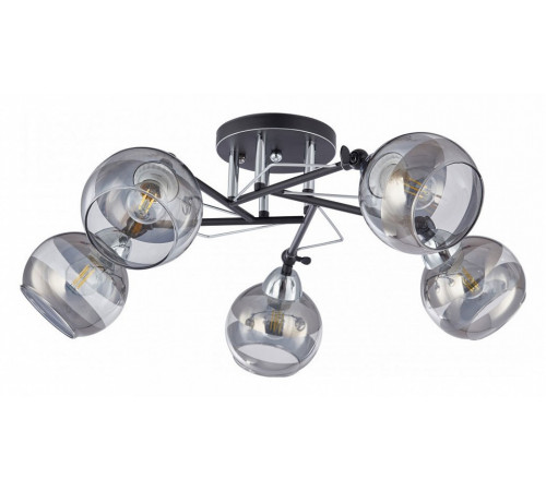 Потолочная люстра Arte Milano Amalfi 323685/5B BK+CR Потолочная люстра Arte Milano Amalfi 323685/5B BK+CR
