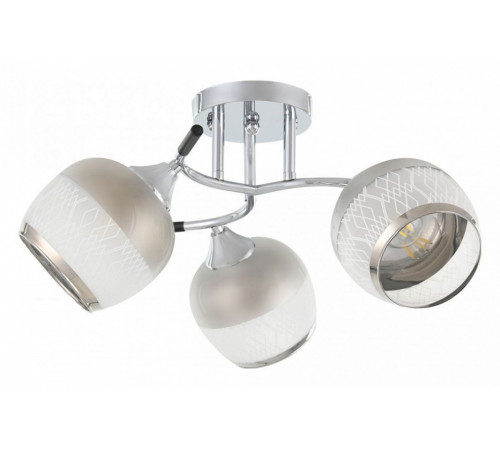 Потолочная люстра Arte Milano Amalfi 325985/3 CR+BK Потолочная люстра Arte Milano Amalfi 325985/3 CR+BK