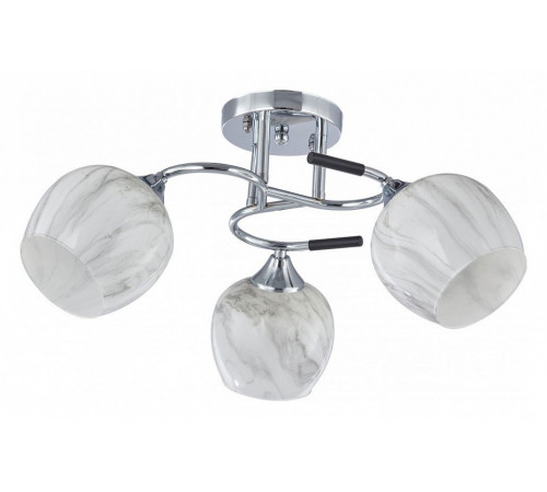 Потолочная люстра Arte Milano Amalfi 327985/3 CR+BK Потолочная люстра Arte Milano Amalfi 327985/3 CR+BK