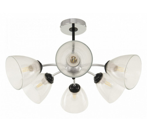 Люстра на штанге Arte Milano Napoli 329007/3+3 CR.BK Люстра на штанге Arte Milano Napoli 329007/3+3 CR.BK