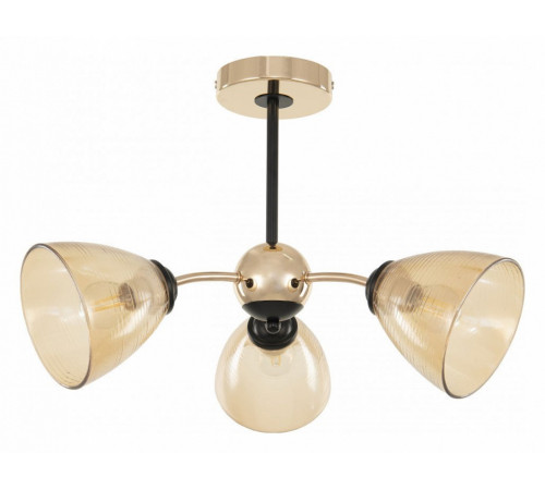 Люстра на штанге Arte Milano Napoli 329007/3 GD.BK Люстра на штанге Arte Milano Napoli 329007/3 GD.BK