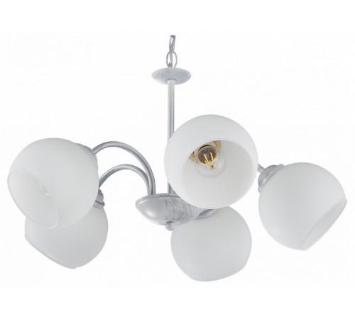 Подвесная люстра Arte Milano Amalfi 335010/5 WT+SL Подвесная люстра Arte Milano Amalfi 335010/5 WT+SL